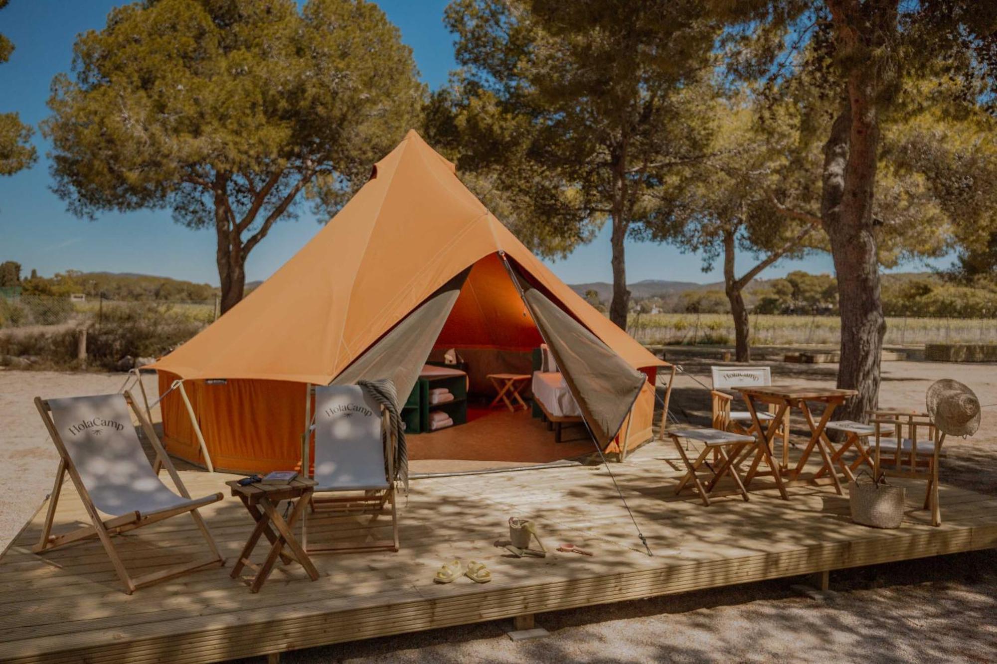 ホテル Holacamp Sitges Fun エクステリア 写真